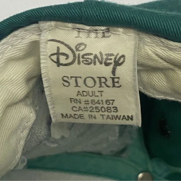 Vintage Anaheim Mighty Ducks Disney Snapback Hat Cap Adjustable Teal 90s Hockey - Picture 2 of 2